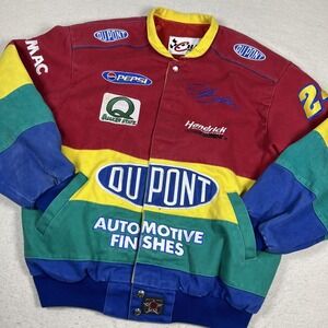 Chase Authentics Jeff Gordon DuPont Racing Jacket Mens XL Multicolor NASCAR